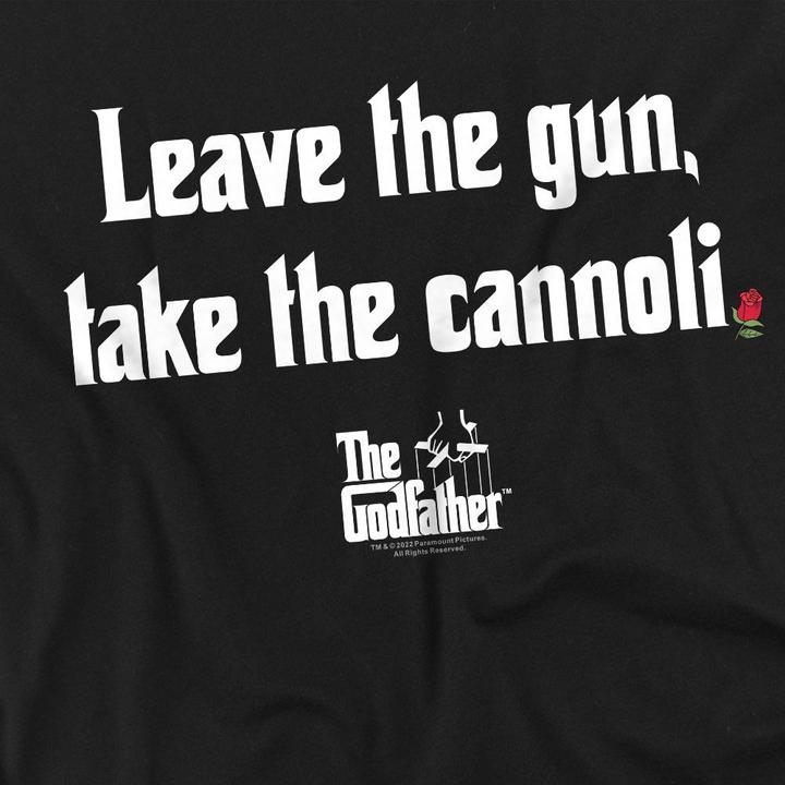 Immagine prodotto The Godfather Gun Cannoli Maglietta Uomo (4XL)