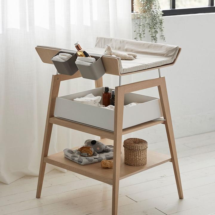 Produktbild Leander Wickelkissenbezug Linea Cappuccino