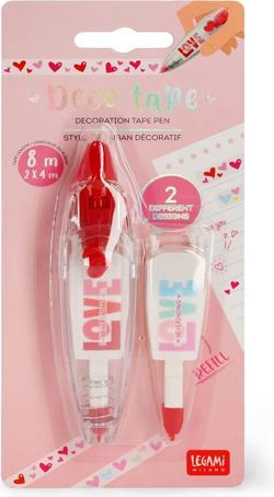 Actual product image Legami Klebeband Heart Stift mit Dekoband
