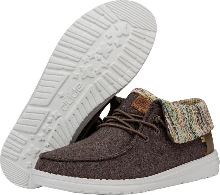 Actual product image Hey Dude Wendy Fold Wooly Twill (39)
