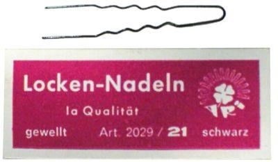 Cosmetic Haarnadeln 27 schwarz 65x1,2mm gewellt (1 Stk.)