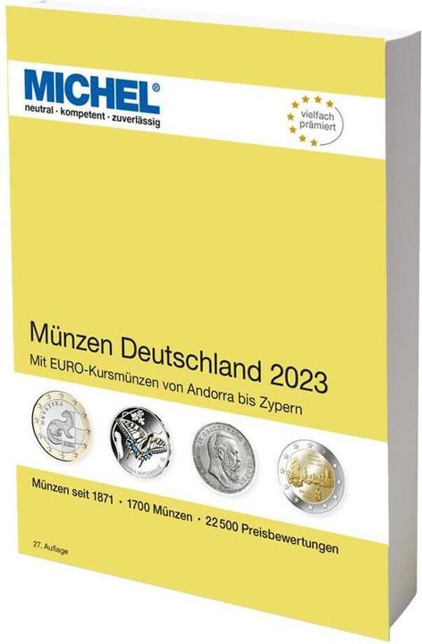 Produktbild Münzen Deutschland 2023 (Deutsch, MICHEL-Redaktion, 2023)