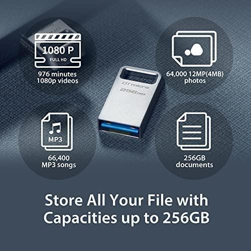 Image du produit Kingston DataTraveler Micro (256 Go, USB-A)