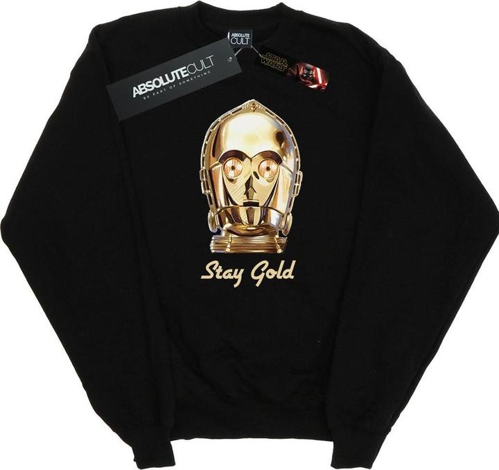 Image du produit Star Wars - Sweat THE RISE OF SKYWALKER C-3PO STAY GOLD - Homme (4XL)