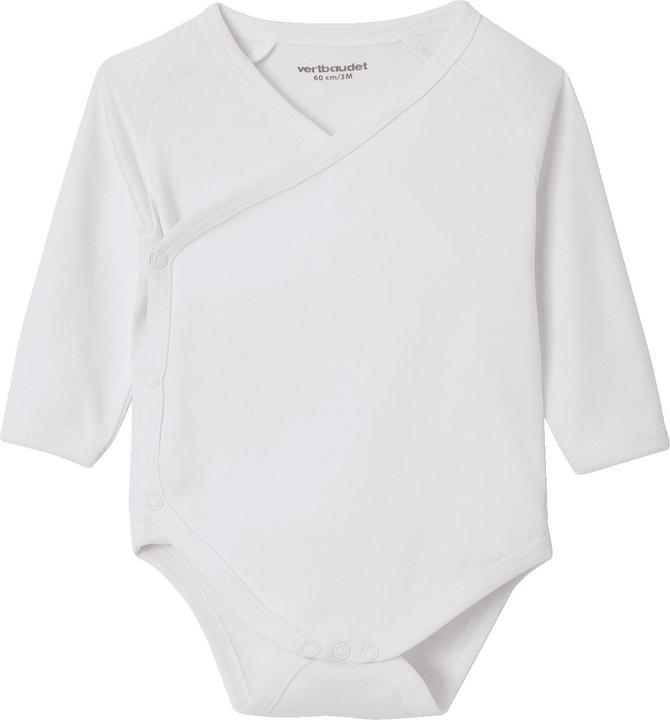 Actual product image Vertbaudet 5er-Pack Baby Wickelbodys, lange Ärmel Oeko-Tex (56)