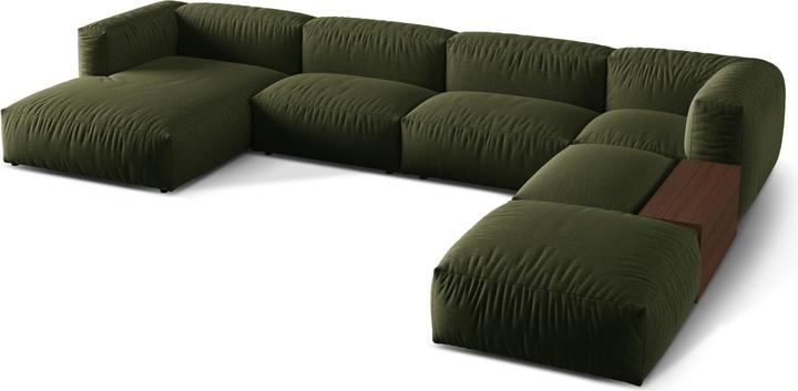 Actual product image Micadoni Modular Panoramic Right Corner Sofa, "Martina", 5 Seats, 406x280x75 Made in Europe (Sofa landscape)