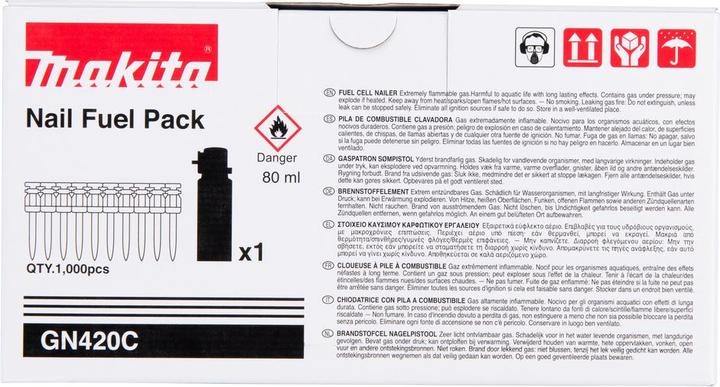 Actual product image Makita FUEL CELL AND PIN 2.6X20 1000PCS