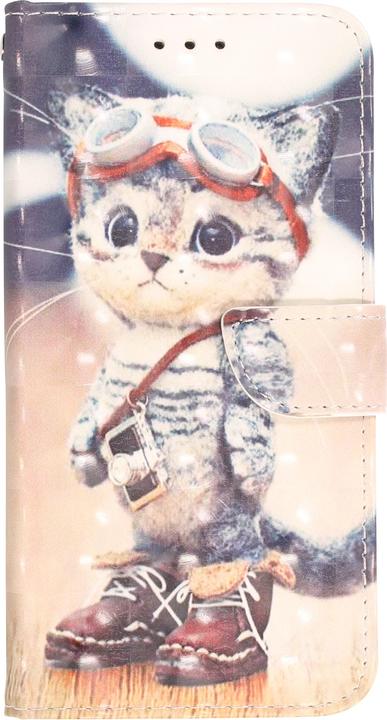 Produktbild PhoneLook Hülle Flip Explorer kitten (Apple iPhone 14 Pro Max)