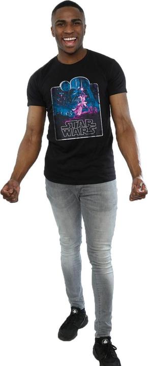 Immagine prodotto Star Wars Movie Montage Maglietta Uomo (M)
