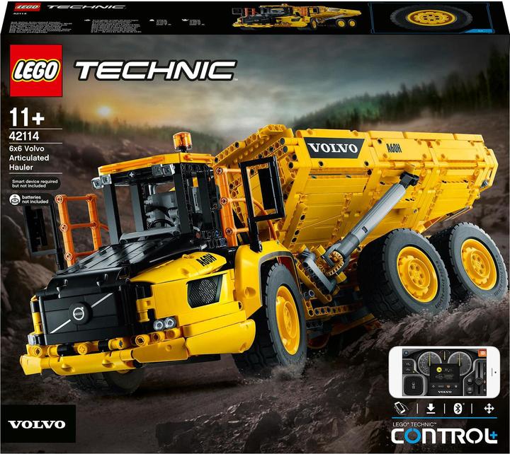 LEGO Volvo articulated dumper (6x6) (42114, LEGO Technic)