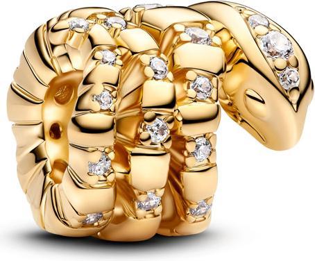 Pandora Curled Snake Charm (Vergoldet, Metall)