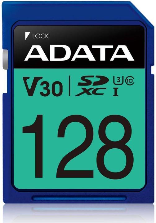 Immagine prodotto Adata Premier Pro - Scheda di memoria flash - 128 GB (128 GB, SDXC, U3, UHS-I)