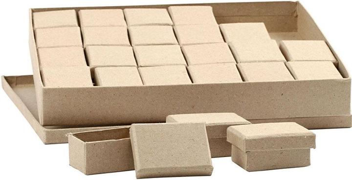Produktbild Creativ Company XXL Pappschachteln "Rechteck" in Schachtel, 5 x 7 x 3,5 cm, 24 Stück