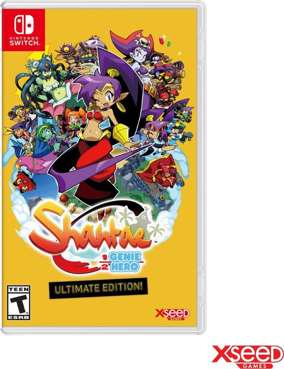 Actual product image Pqube Shantae: Half-Genie Hero - Ultimate Edition -US- (Switch, Switch Lite, Switch OLED, EN)