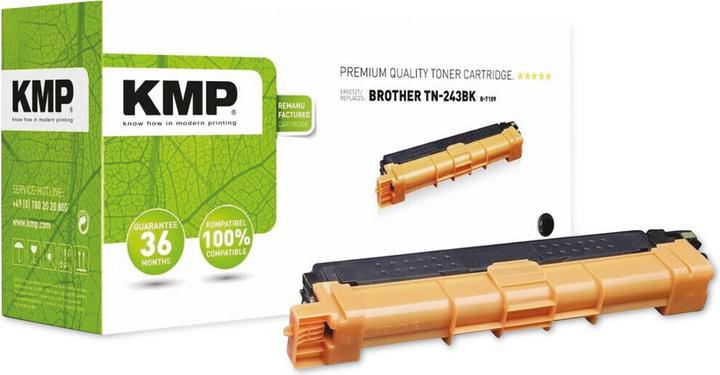 Actual product image KMP Toner replaces Brother TN243BK Compatible Black 1000 pages B-T109 (1268,0000)
