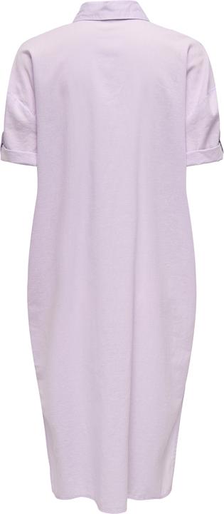 Image du produit JdY Locker geschnitten Hemdkragen Voluminöser Armschnitt Midikleid Kleid (S)