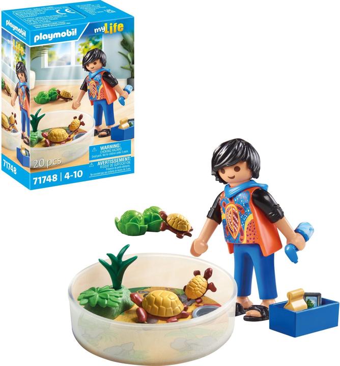 Productafbeelding Playmobil Schildpadden terrarium (71748, Playmobil Mijn Leven)