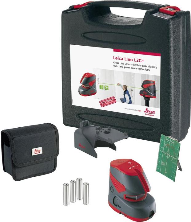 Leica Geosystems Kreuzlinien-Laser Grün Lino L2G+