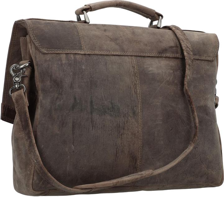 Actual product image Harolds Antico briefcase III leather 40 cm