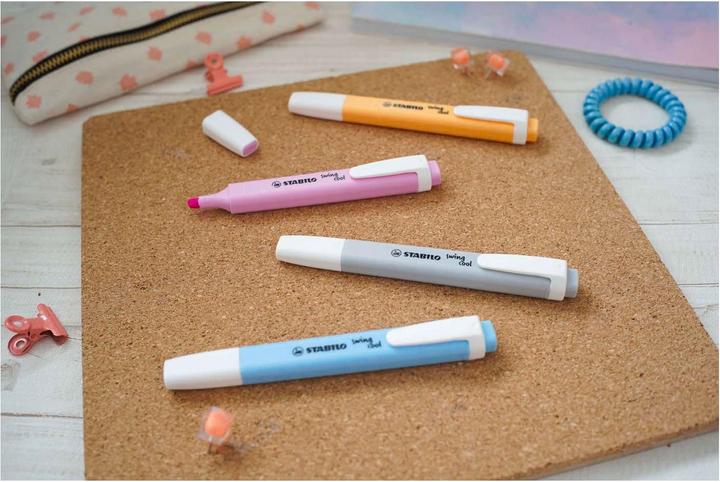 Actual product image STABILO swing cool Pastel highlighter (Pastel, 4 mm, 4 x)