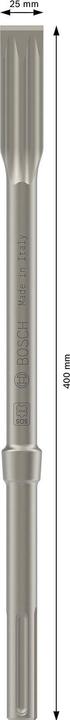Produktbild Bosch Professional Zubehör PRO SDS max-5C Flachmeissel, 25 x 400 mm (400 mm)