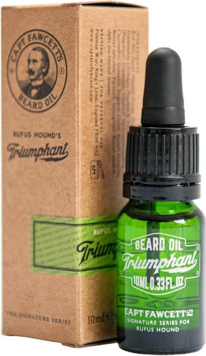 Image du produit Captain Fawcett Capt. Fawcett Care - Huile à barbe triomphante (10 ml)