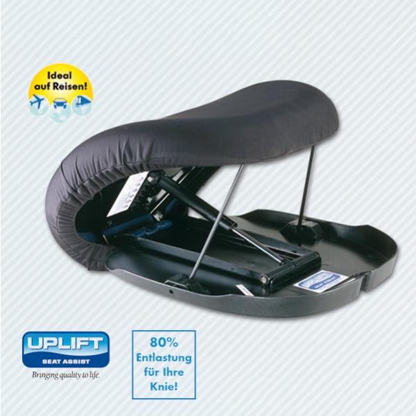 Actual product image Rehastage Siège catapulte Uplift - 100% polyester, lavable supporte de 90 à 160 kg (Lavatory)