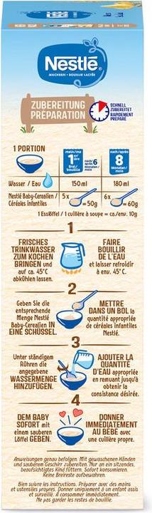 Actual product image Nestlé Milk semolina (504 g)