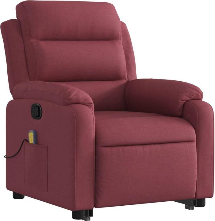 VidaXL Massagesessel mit Aufstehhilfe Stoff