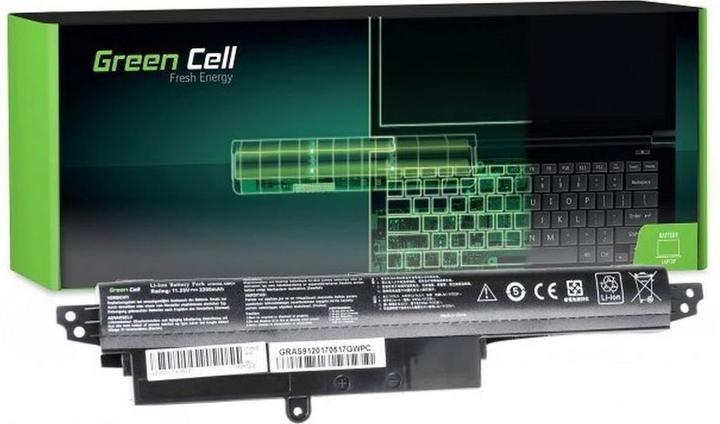 Productafbeelding GreenCell Laptop Batterij voor Asus X200 X200C X200CA X200L X200LA - 11.25V - 2200mAh (3 Cellen, 2200 mAh)