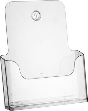 Actual product image Twinco Brochure holder DIN A4 acrylic, transparent (A4)