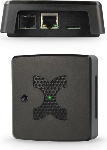 Actual product image Kentix MultiSensor KMS-TI-90-B-BLE mit Ethernet (PoE) und Thermal Image (90° Optik), schwarz
