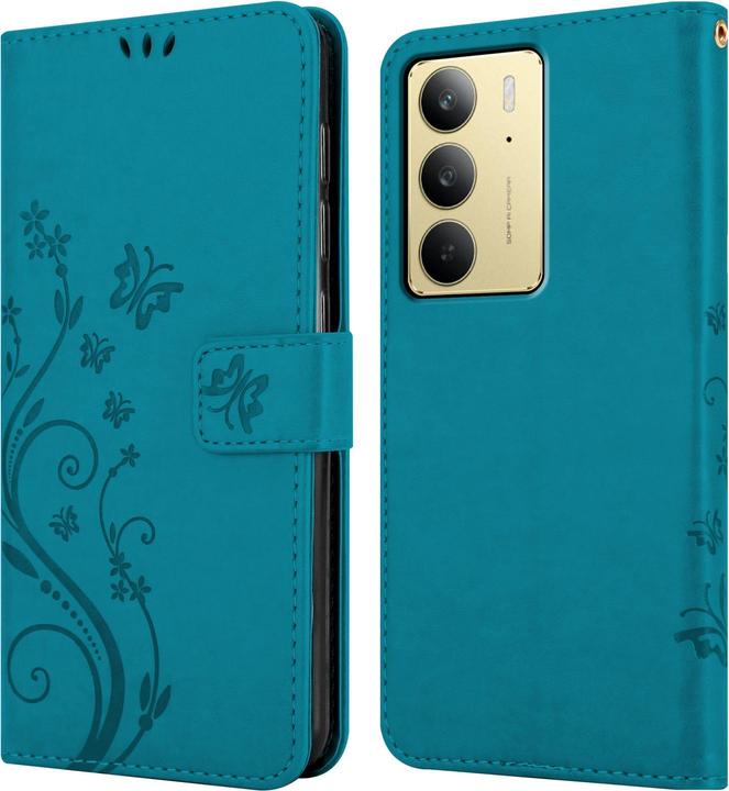 Immagine prodotto Cadorabo Custodia per Realme C75 Flower Book (Siemens CC75)