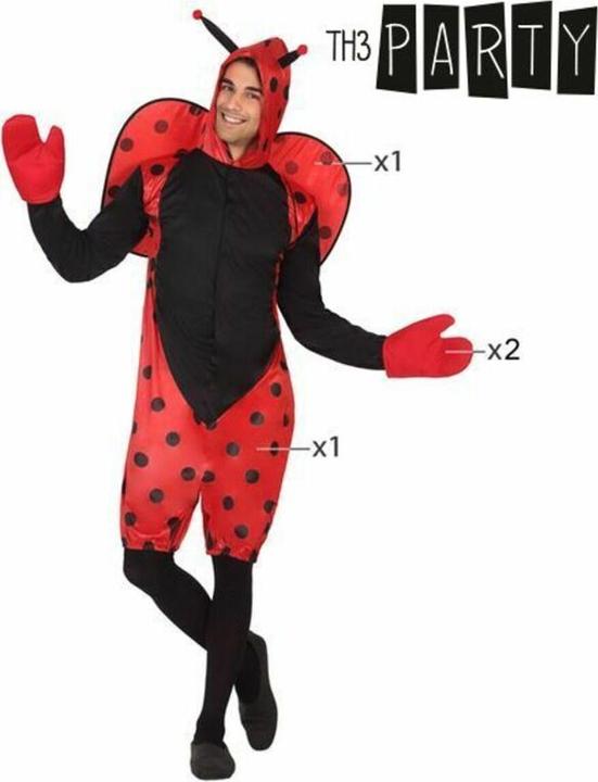 Produktbild Atosa Verkleidung für Erwachsene (3 pcs) Marienkäfer Grösse: M/L (M/L)