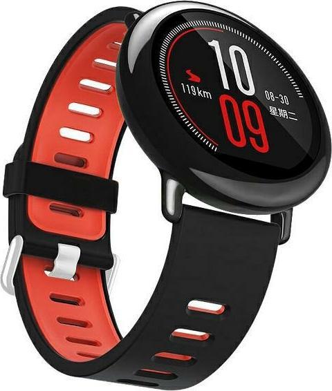 Produktbild Beline pasek Watch 22mm Double Color Silicone czarno-czerwony black/red box