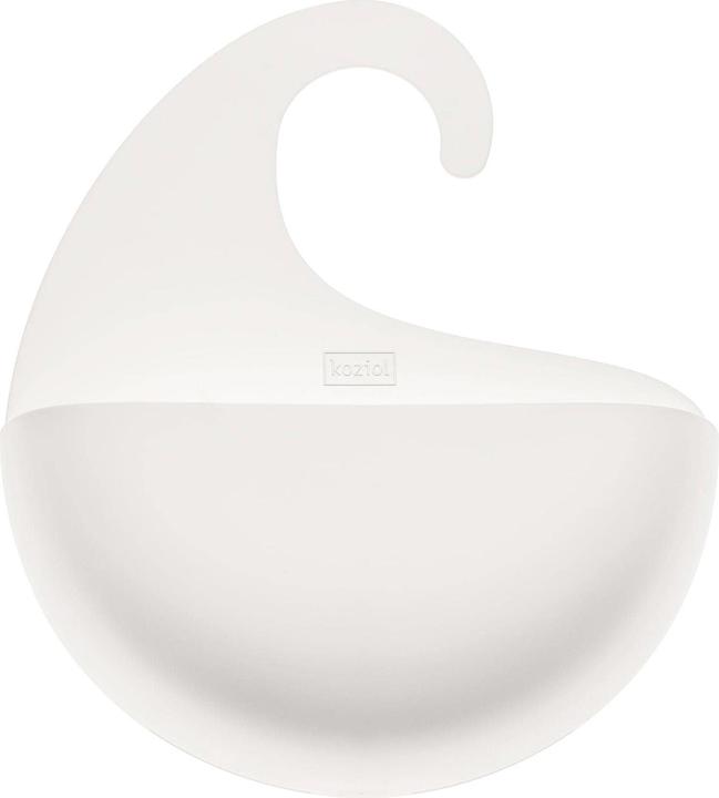 Actual product image Koziol Shower Utensil Holder Surf M, Beige (6.5 x 21.5 x 25 cm)