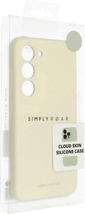 Actual product image Roar Back panel cover case CLOUD SKIN for SAMSUNG A35 5G Light Yellow (Samsung Galaxy A35)