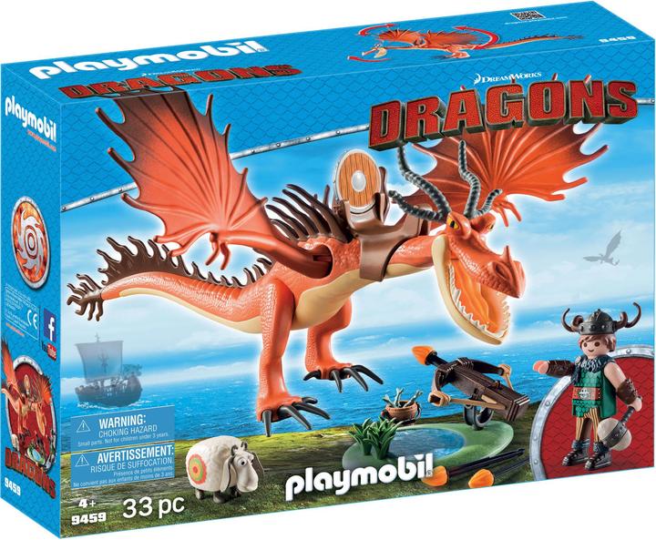 Produktbild Playmobil Rotzbakke und Hakenzahn (9459, Playmobil Dragons)