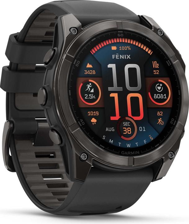 Produktbild Garmin Fenix 8 AMOLED Sapphire Titan (51 mm)