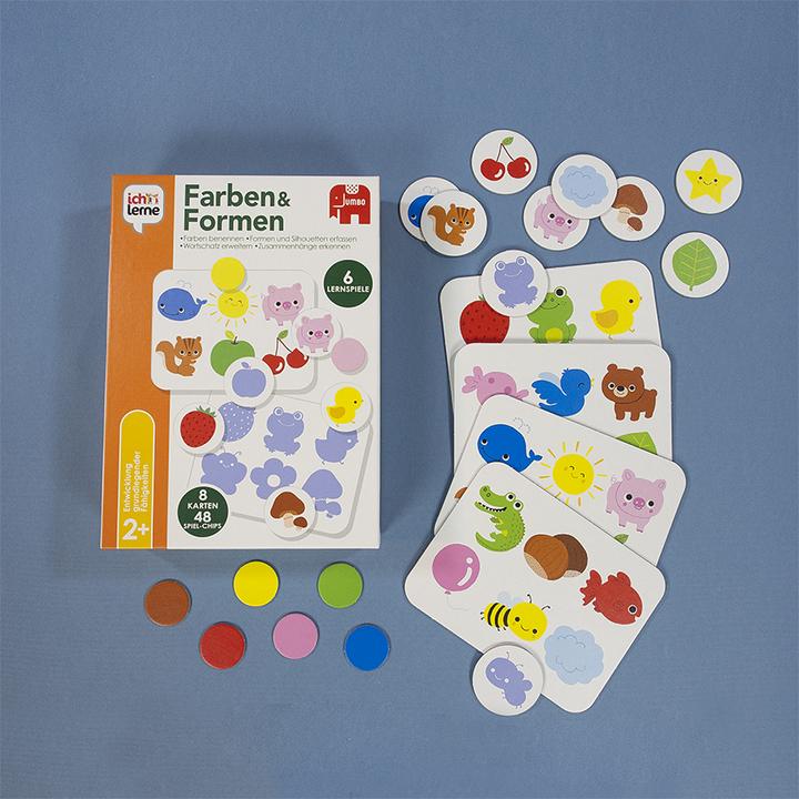 Productafbeelding Jumbo Ik leer vormen & kleuren (Duits)