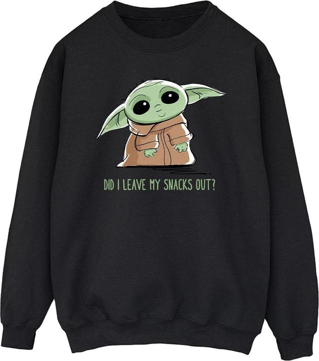 Produktbild Star Wars The Mandalorian Grogu Snacks Meme Sweatshirt (XL)