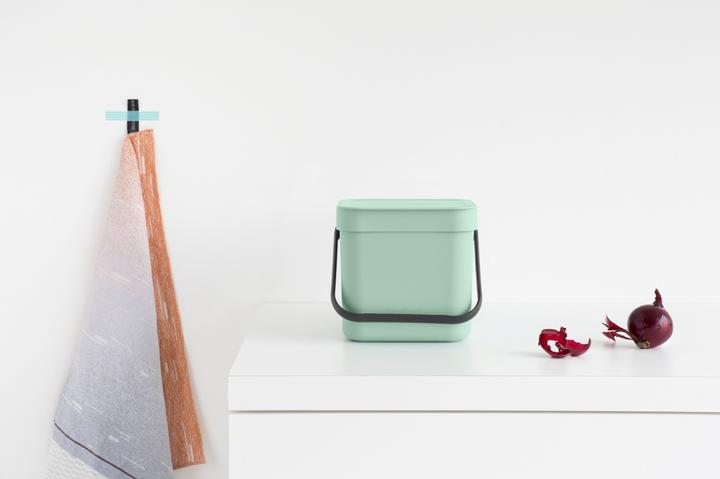 Actual product image Brabantia Compost bucket Sort & Go 6 l, light green (6 l)