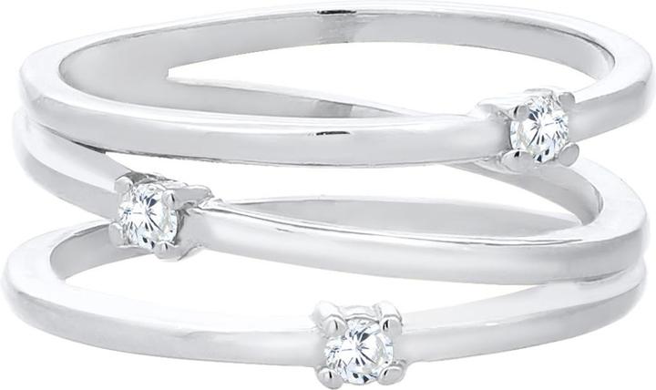 Immagine prodotto Elli Wickelring mit Zirkonia Kristallen (56, 925 Argento)