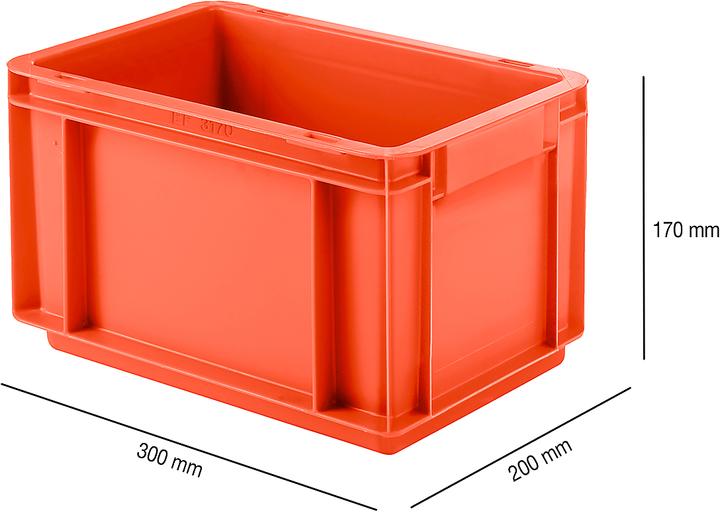 Produktbild Schäfer Shop Euro Box Serie EF 3120, 3170, 3220, aus PP, geschlossene Wände (6.50 l)