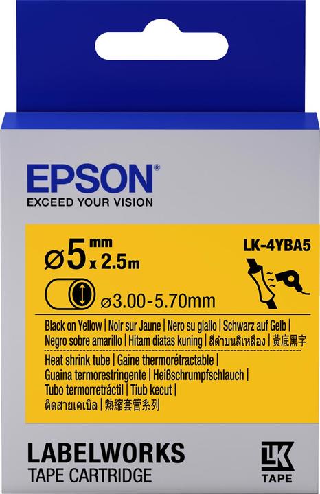 Epson Cassette D'étiquettes Lk-4yba5 (1 x)