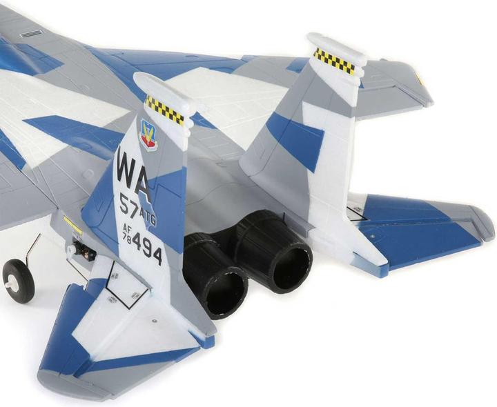 Produktbild E-Flite F-15 Eagle 64mm Elektromotor Jetmodell BNF Basic inkl. AS3X und SAFE (Jet)