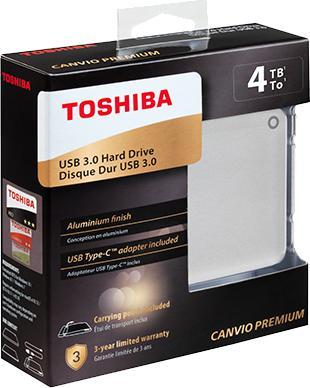 Actual product image Toshiba Canvio Premium (4 TB)