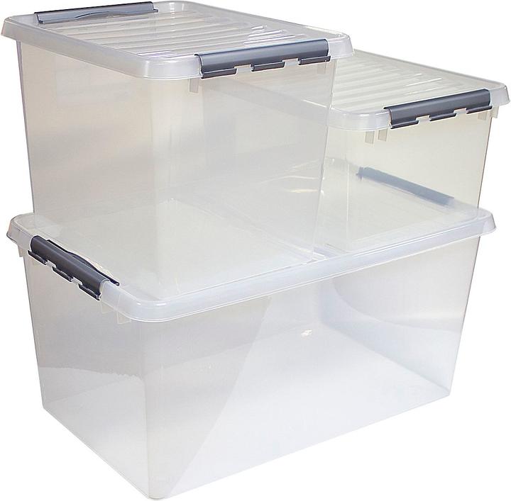 Image du produit Sunware Boîte de rangement Q-line H6164602 120l (80 x 38 x 50 cm, 120 l)