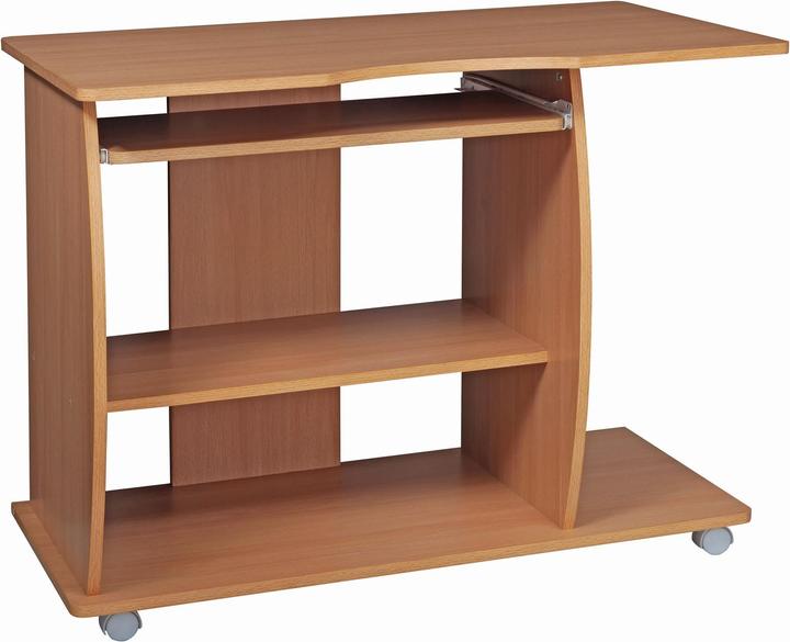 Produktbild FineBuy Schreibtisch Computertisch Holz furniert Buche
