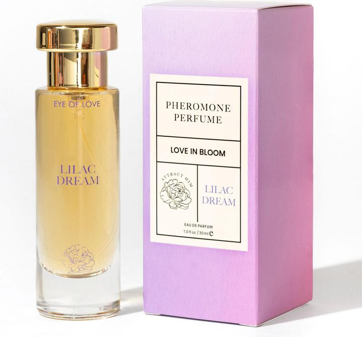 Actual product image Eye of Love Bloom Pheromone Perfume Attract Him 30ml Lilac Dream (Eau de parfum, 30 ml)